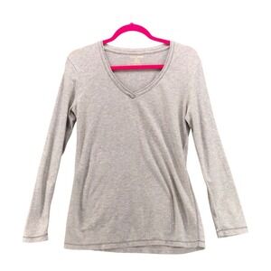 Pure & Simple Clothing V-Neck Tee Gray Large